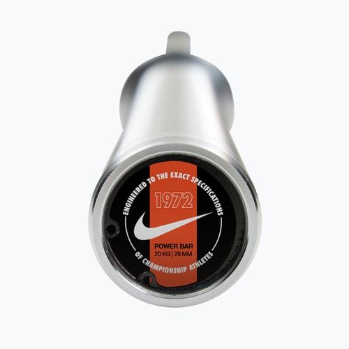 Bară dreaptă Nike Strength 1972 Power Bar black chrome/orange