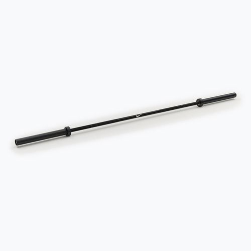 Bară dreaptă Nike Strength Chrome Barbell black chrome swoosh