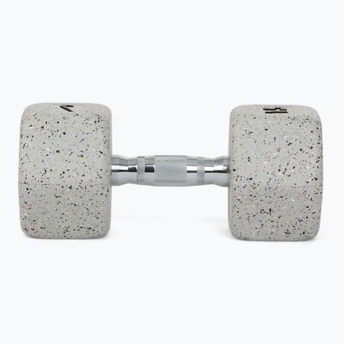 Gantera cauciucată Nike Strength Grind Hex Dumbbell 15 kg wolf grey