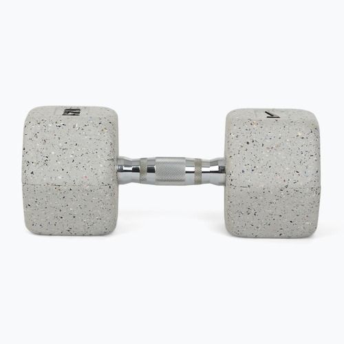 Gantera cauciucată Nike Strength Grind Hex Dumbbell 17,5 kg wolf grey