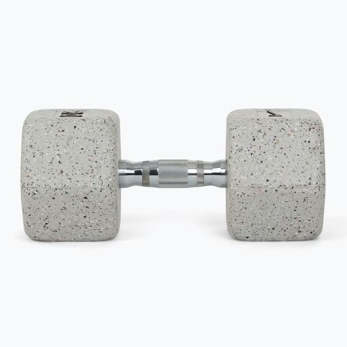 Gantera cauciucată Nike Strength Grind Hex Dumbbell 20 kg wolf grey