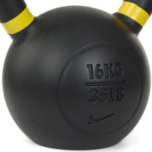 Kettlebell Nike Strength din fontă 20 kg negru/gri