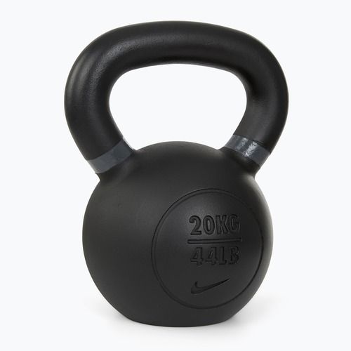 Kettlebell Nike Strength din fontă 20 kg negru/gri