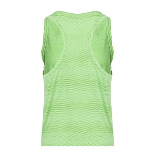 Tricou de alergare pentru femei Under Armour Velociti Singlet lumos lime/white