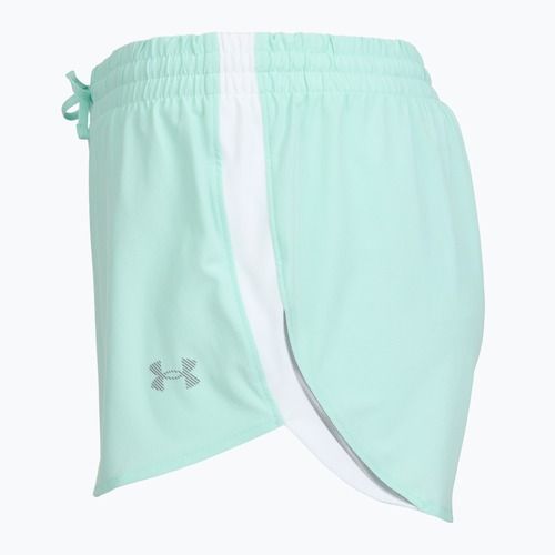 Pantaloni scurți de alergare pentru femei Under Armour Velociti Pro 4" 2N1 refresh mint/castlerock