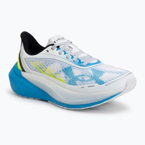 Încălțăminte de alergare pentru femei Under Armour Velociti Distance white/orange bloc/metallic silver