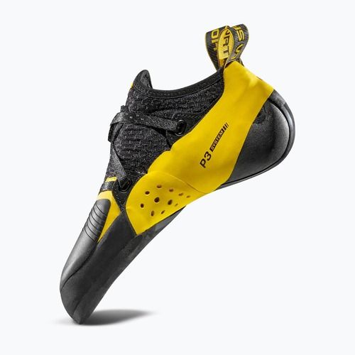 Încălțăminte de escaladă pentru copii La Sportiva Solution Comp yellow/black