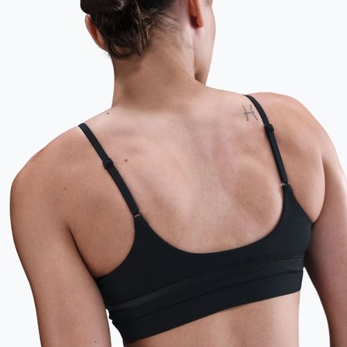 Sutien de antrenament Nike One Light-Support black/white