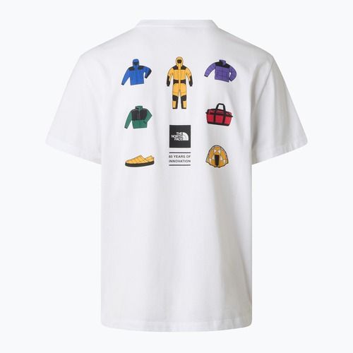Tricou de trekking pentru bărbați The North Face Mountain Celebration Regular tnf white