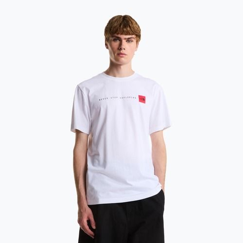 Tricou trekking pentru bărbați The North Face Never Stop Exploring Regular tnf white