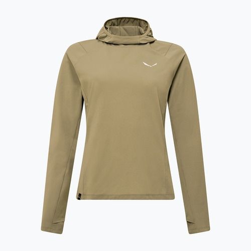 Bluză de trekking pentru femei Salewa Puez Sun Hoodie quicksand