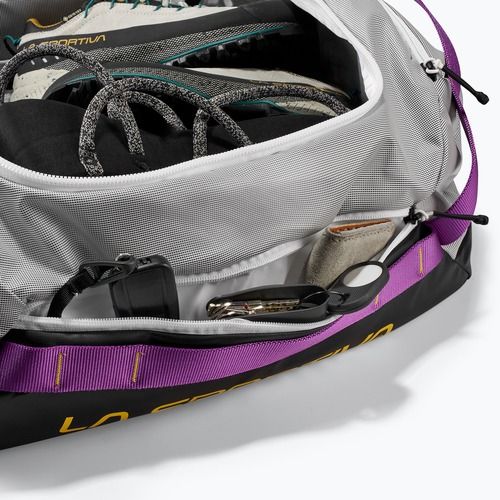 Geantă de voiaj La Sportiva Nomad Duffel 40 l chalk/black