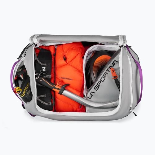 Geantă de voiaj La Sportiva Nomad Duffel 70 l chalk/black