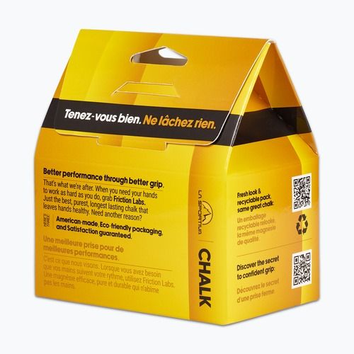 Magnesie La Sportiva Chalk FL 71 g chalk/yellow