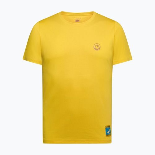 Tricou pentru bărbați La Sportiva Climbing on the Moon giallo/viola