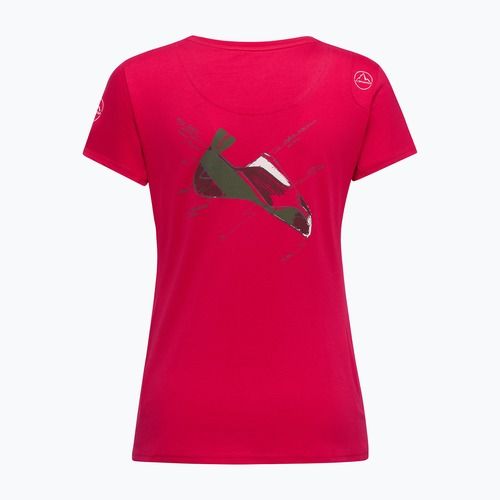 Tricou pentru femei La Sportiva Mantra azalea/chalk