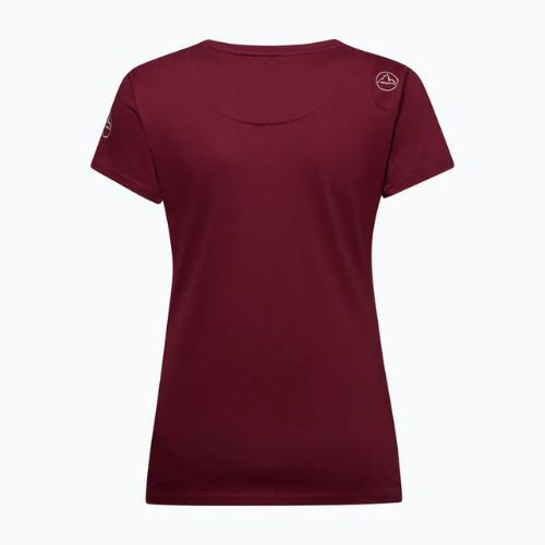Tricou pentru femei La Sportiva Route redwood/azalea