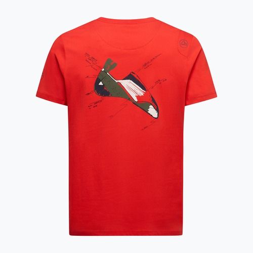 Tricou pentru bărbați La Sportiva Mantra mountain red/night sky