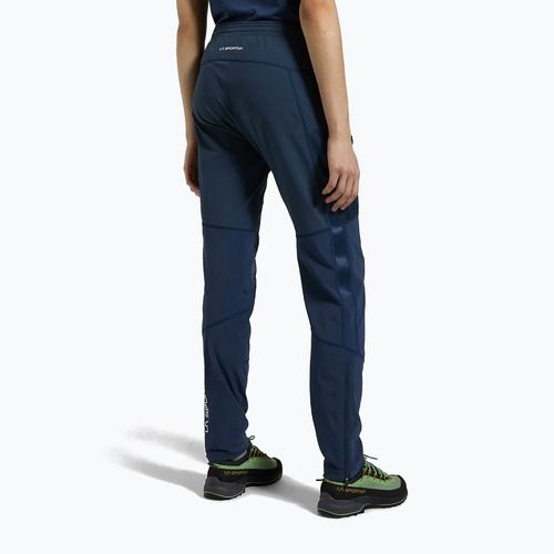 Pantaloni de trekking pentru femei La Sportiva Aequilibrium night sky/chalk