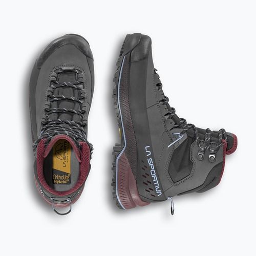 Încălțăminte de trekking pentru femei La Sportiva TX5 Evo Mid GTX carbon/redwood
