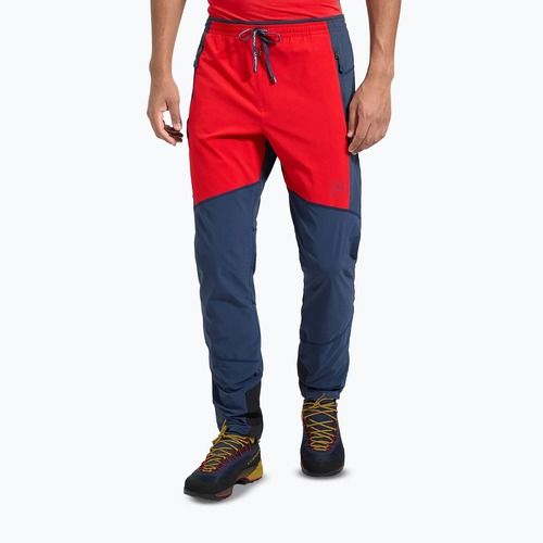 Pantaloni de trekking pentru bărbați La Sportiva Aequilibrium mountain red/night sky
