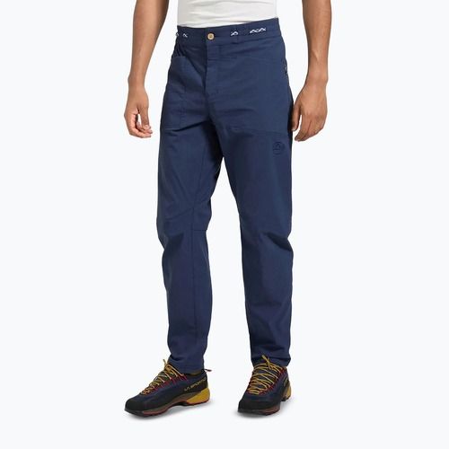 Pantaloni de cățărare pentru bărbați La Sportiva Talus night sky/chalk