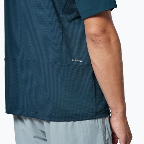 Tricou pentru bărbați Salewa Pedroc Dry Hyb pond blue