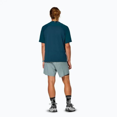 Tricou pentru bărbați Salewa Pedroc Dry Hyb pond blue