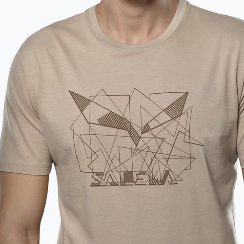 Tricou pentru bărbați Salewa Eagle Geometric quicksand