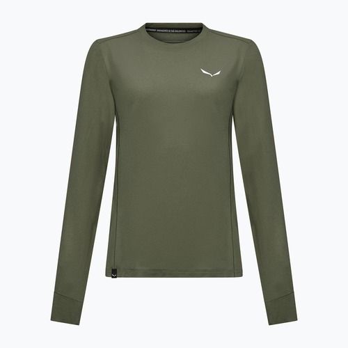 Longsleeve de trekking pentru femei Salewa Puez Dry dark olive