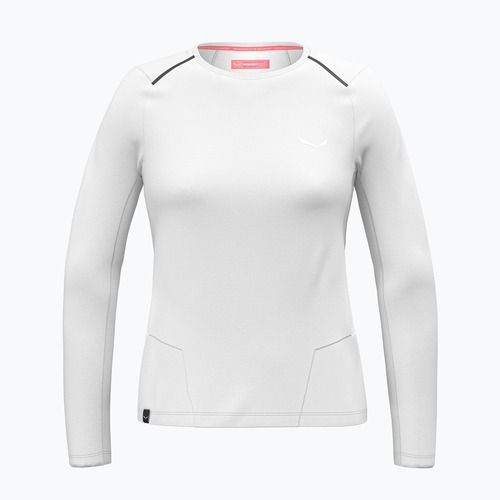 Longsleeve de trekking pentru femei Salewa Pedroc Dry Tee white