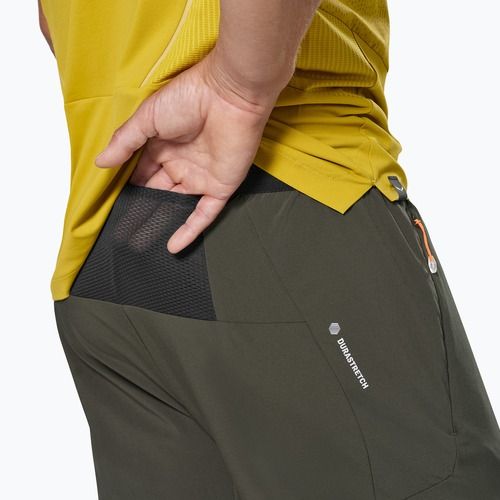 Pantaloni de trekking pentru bărbați Salewa Pedroc 5 DST dark olive