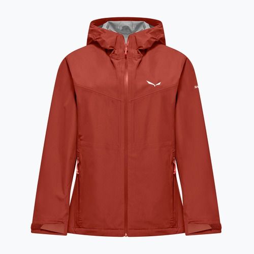 Geacă de ploaie pentru femei Salewa Puez Aqua 4 PTX 2.5L etruscan red