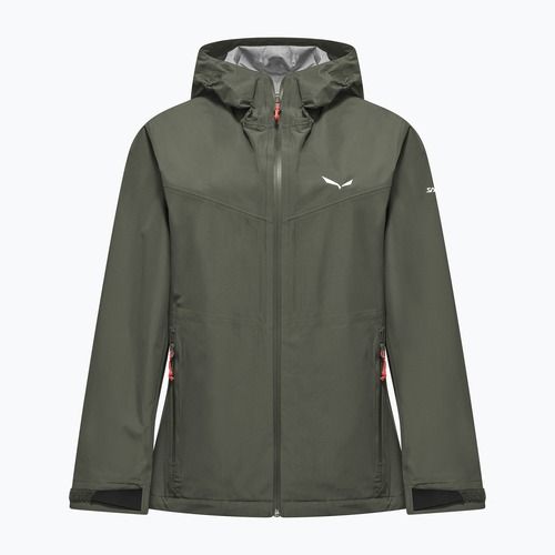 Geacă de ploaie pentru femei Salewa Puez Aqua 4 PTX 2.5L faded green