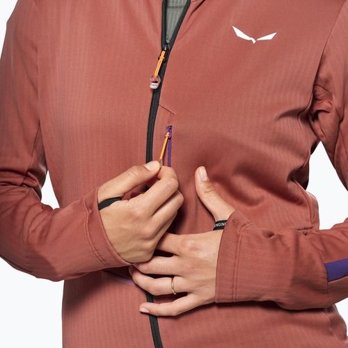 Geacă împotriva vântului pentru femei Salewa Pedroc PL 3 HD etruscan red