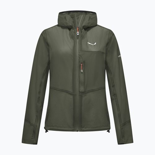 Geacă de ploaie pentru femei Salewa Pedroc 2 PTX 2.5 Light faded green