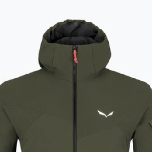 Geacă softshell pentru bărbați Salewa Agner DST dark olive/0910