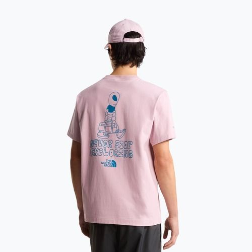 Tricou pentru bărbați The North Face Alien Relaxed metal pink