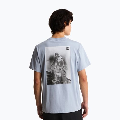 Tricou pentru bărbați The North Face Expedition Photo Relaxed frost grey