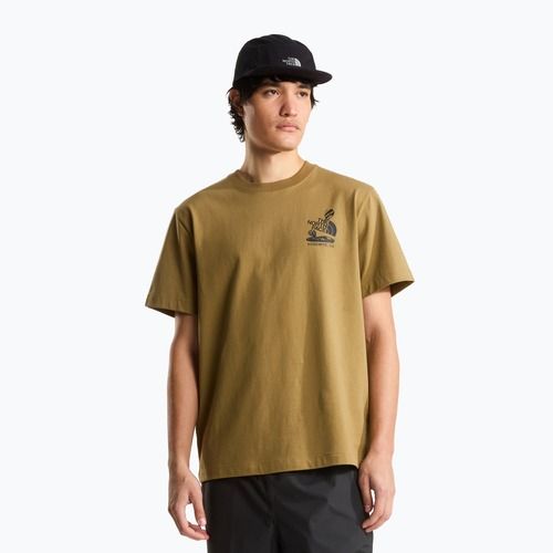 Tricou pentru bărbați The North Face Snack Relaxed cedar