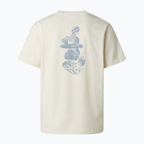 Tricou pentru bărbați The North Face Snack Relaxed white dune