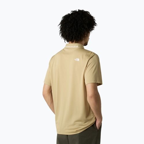 Tricou polo pentru bărbați The North Face New Tanken Polo khaki stone