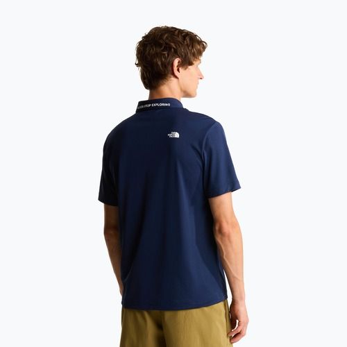 Tricou polo pentru bărbați The North Face New Tanken Polo summit navy