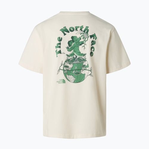 Tricou pentru bărbați The North Face Retro Earth Relaxed white dune