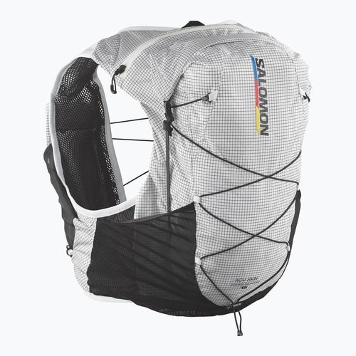 Rucsac pentru alergare Salomon Advance Skin Cross Season Race 15 l white/black
