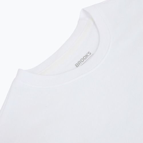 Tricou de alergare pentru femei Brooks Graphic white/halogen blue