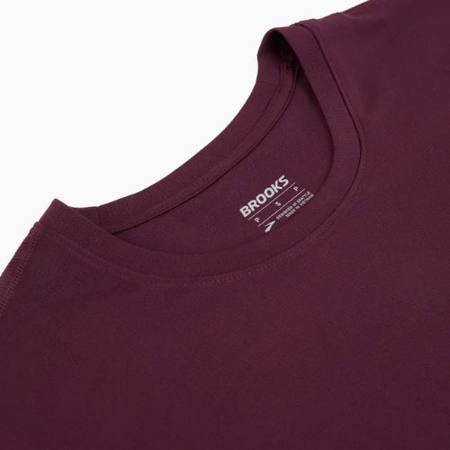 Tricou de alergare pentru bărbați Brooks Dash burgundy blaze