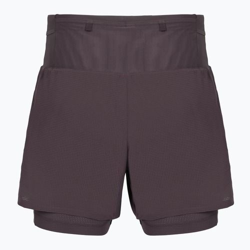 Pantaloni scurți de alergare pentru bărbați Brooks High Point 5" 2IN1 2.0 dark russet