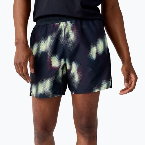 Pantaloni scurți de alergare pentru bărbați Brooks Dash Printed euphoryc black