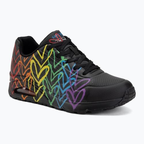 Încălțăminte pentru femei SKECHERS Uno Full Of Love black
